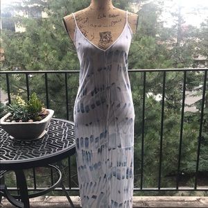 Colors of the Blue Sky Maxi Dress